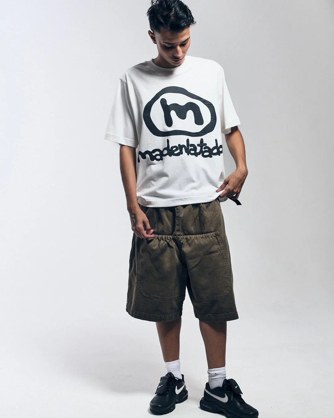 SHORTS DYE BROWN