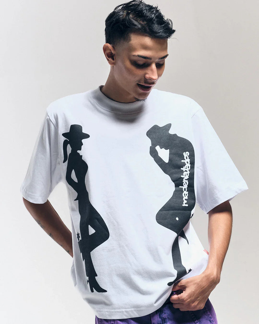 T-SHIRT COWBOY OFF WHITE