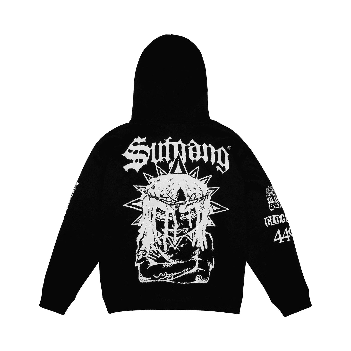 HOODIE ZIP SOSA BLACK