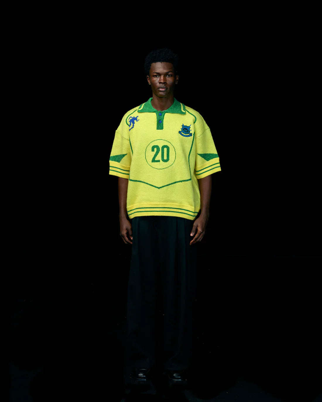 Polo Football Brazil Oversized Streetwear Edição Limitada STYNVO