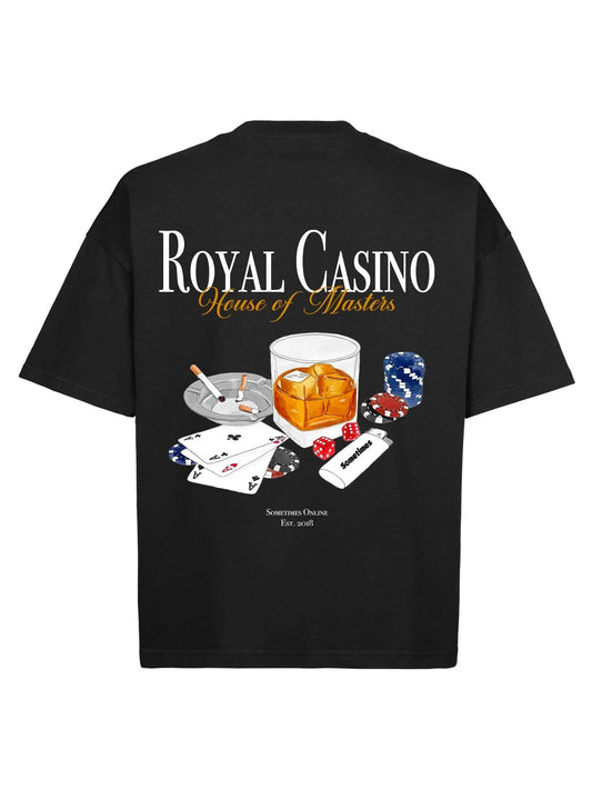 T-SHIRT ROYAL CASINO BLACK