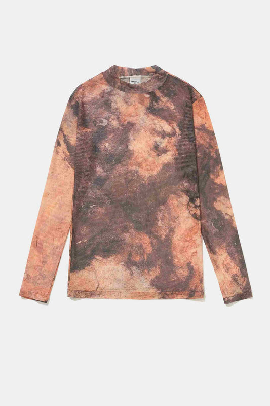 CREW TULLE TEXTURE TOP