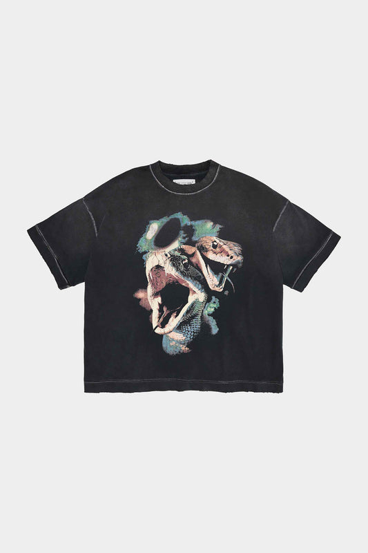 T-SHIRT EGHO BOXY SERPENTS