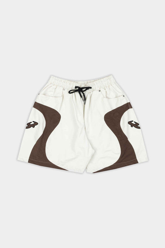 Shorts Barra Crew Circular B Garça (Off White)