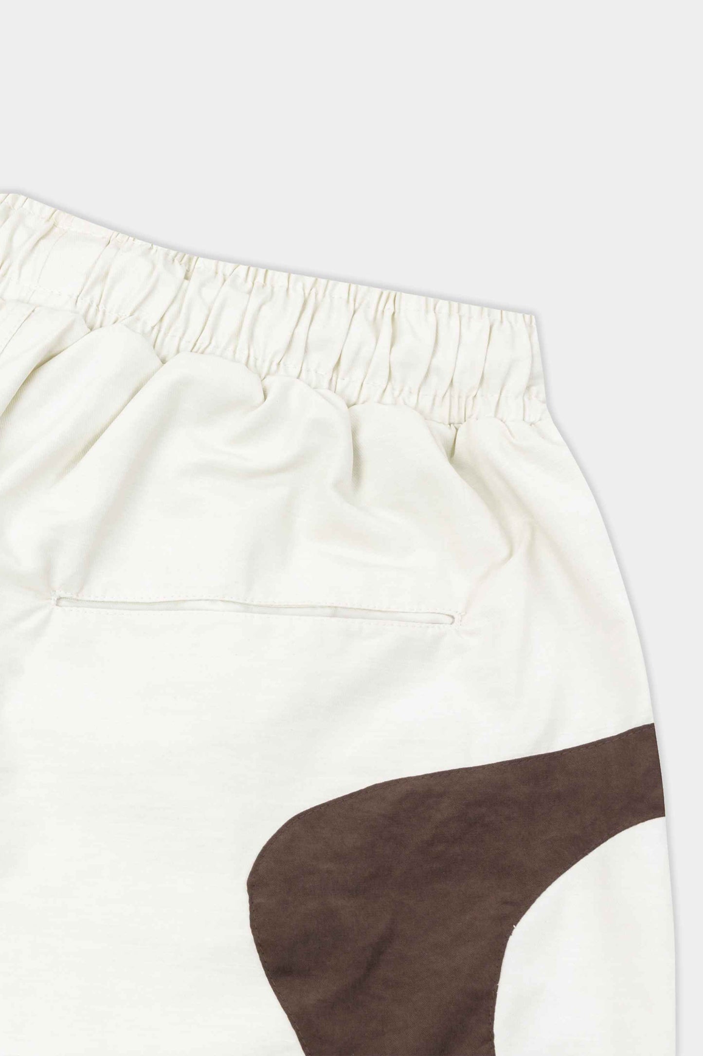 Shorts Barra Crew Circular B Garça (Off White)