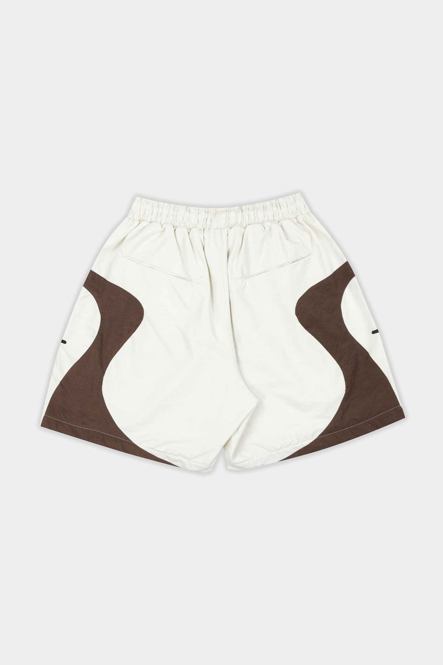 Shorts Barra Crew Circular B Garça (Off White)