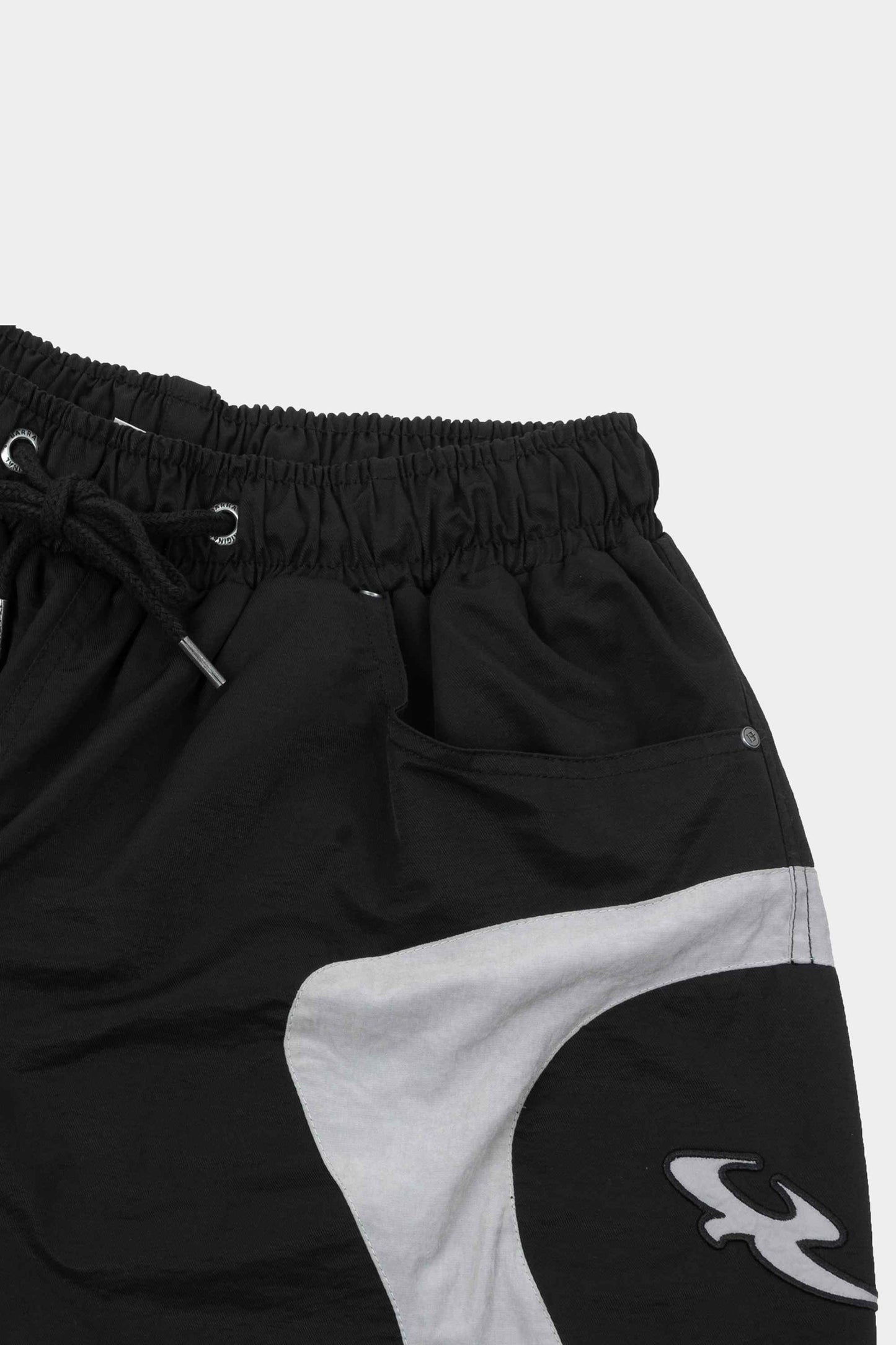 SHORTS GARÇA CIRCULAR BLACK