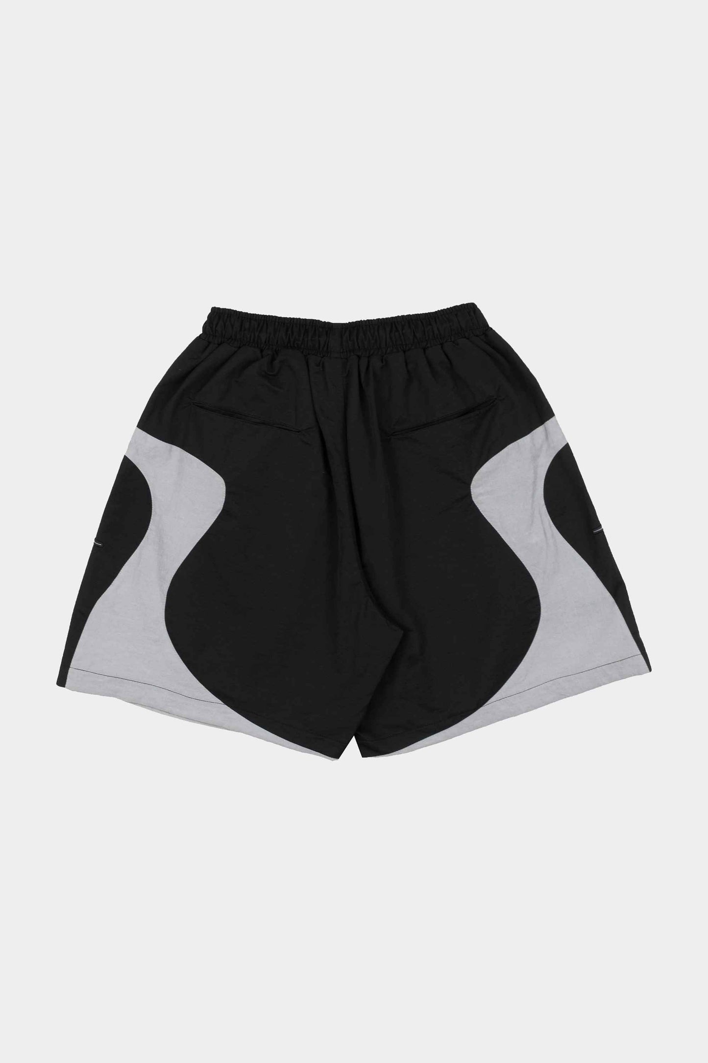 SHORTS GARÇA CIRCULAR BLACK
