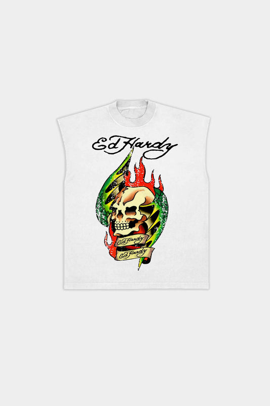 Regata Ed Hardy Skull (White)