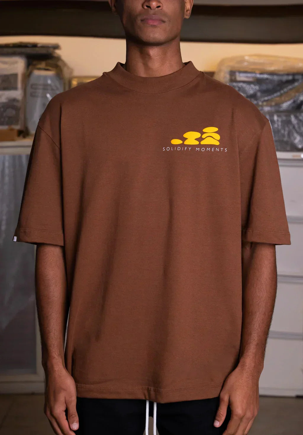 CAMISETA SOLIDIFY BROWN