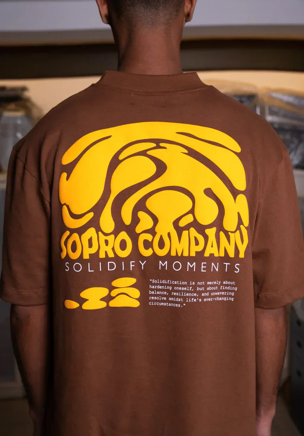 CAMISETA SOLIDIFY BROWN