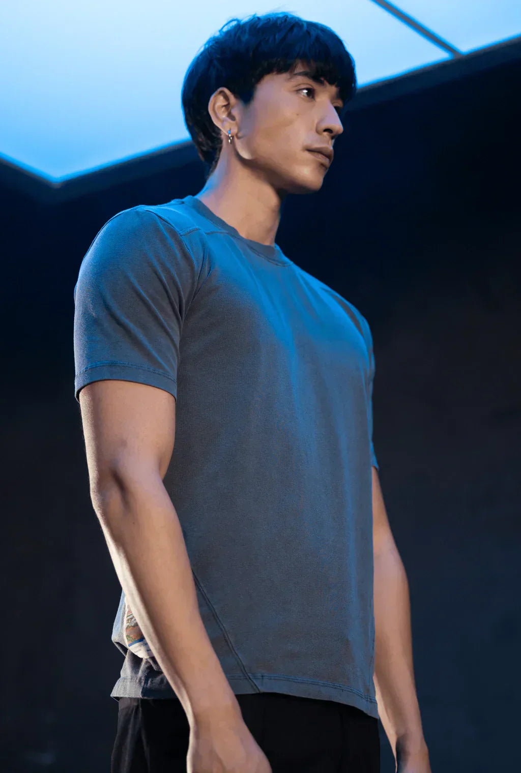 T-SHIRT WASHED SLIM