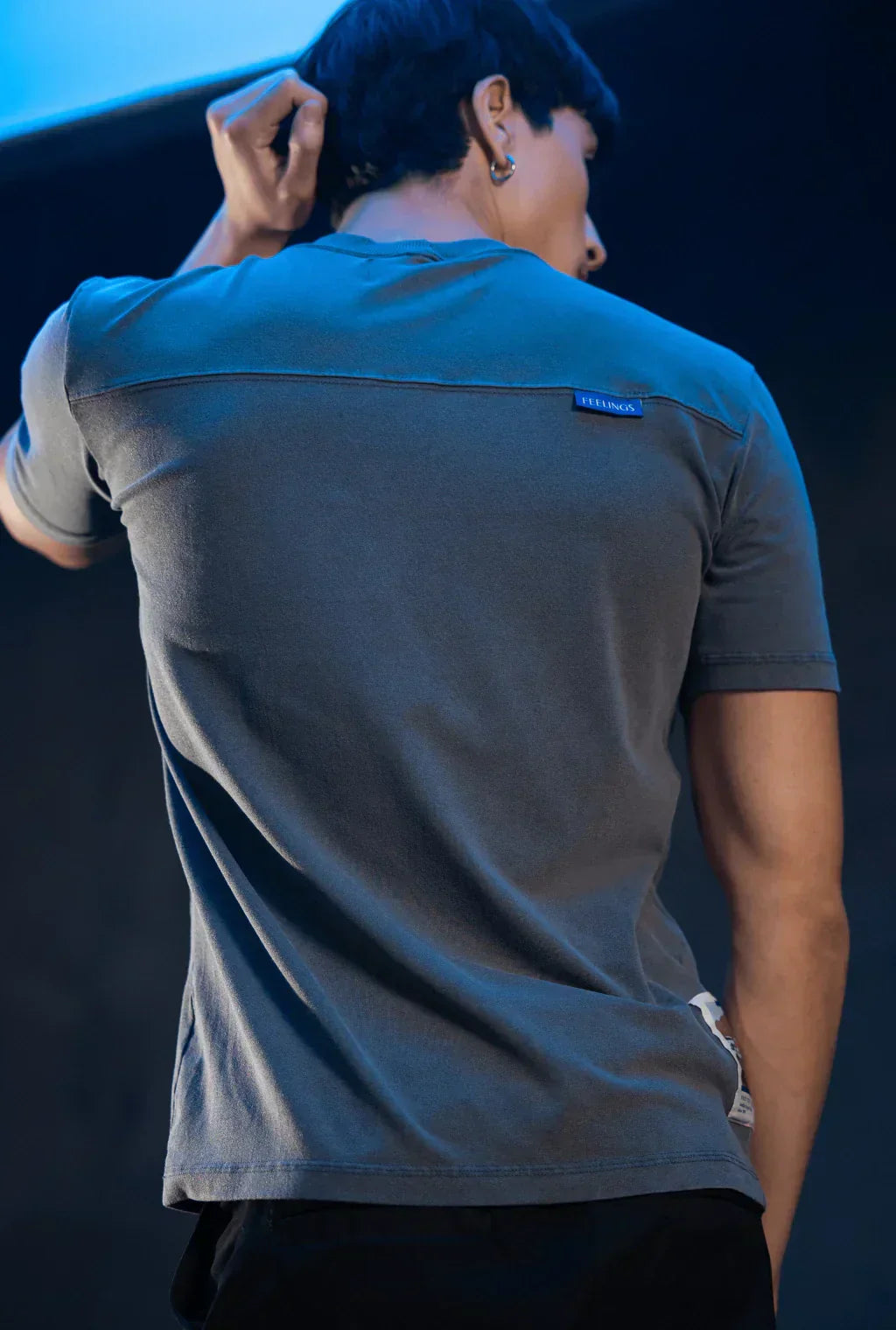 T-SHIRT WASHED SLIM
