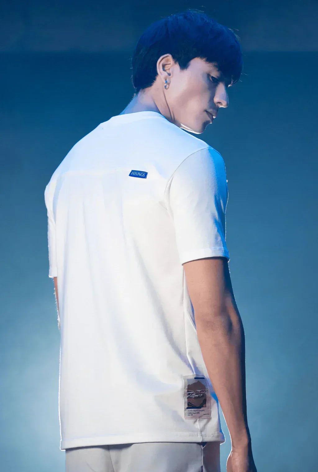 T-SHIRT SLIM OFF WHITE