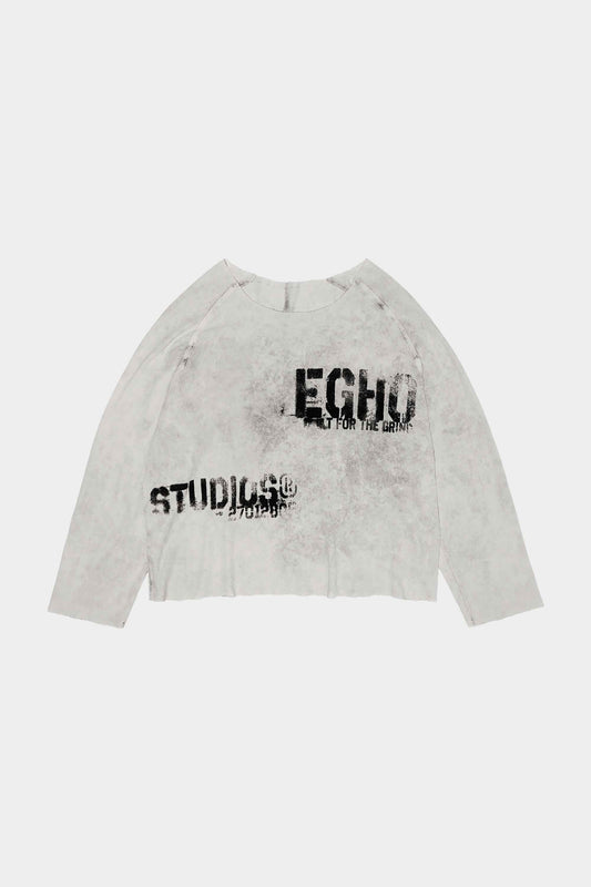 CAMISETA STENCIL LONG SLEEVE