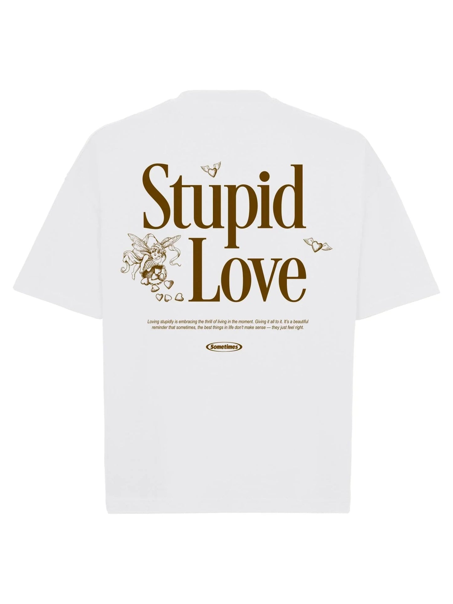T-SHIRT BOXY STUPID LOVE