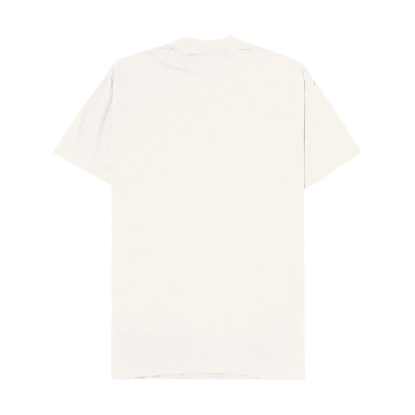 TEE OFF WHITE RED LOGO