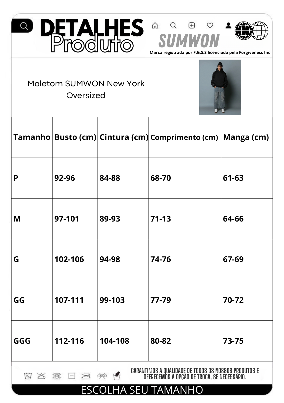 Moletom New York Oversized