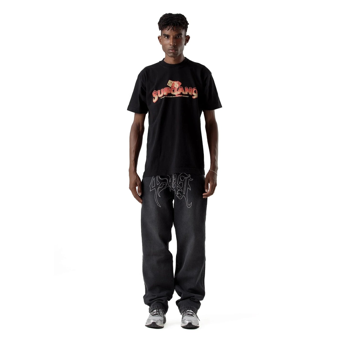 TEE SUFMANJI BLACK