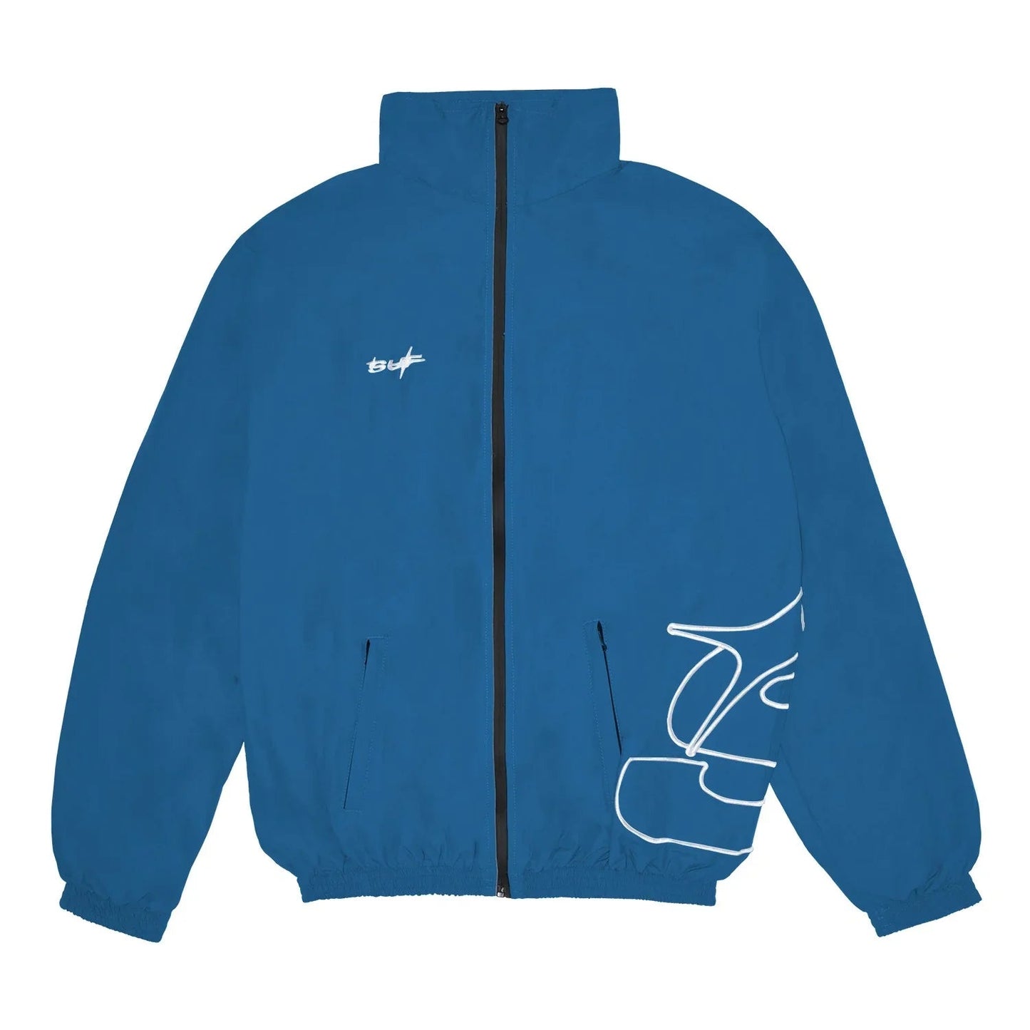 JAQUETA TRACK S STAR AZUL MARINHO