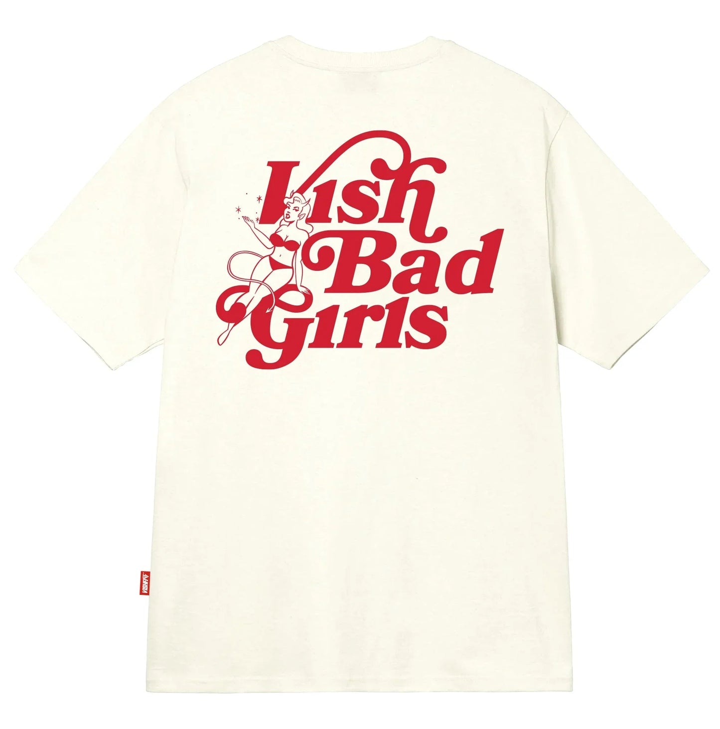T-SHIRT VISH BAD GIRLS OFF WHITE