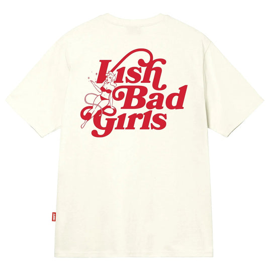 T-SHIRT VISH BAD GIRLS OFF WHITE