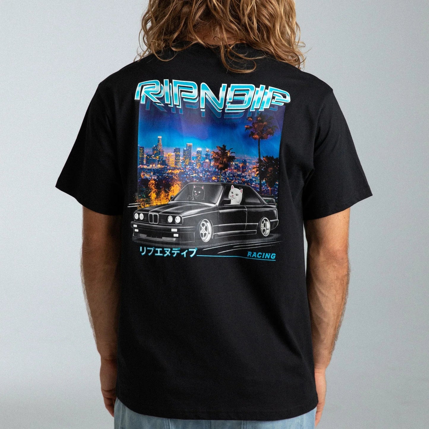 T-SHIRT VROOM VROOM BLACK