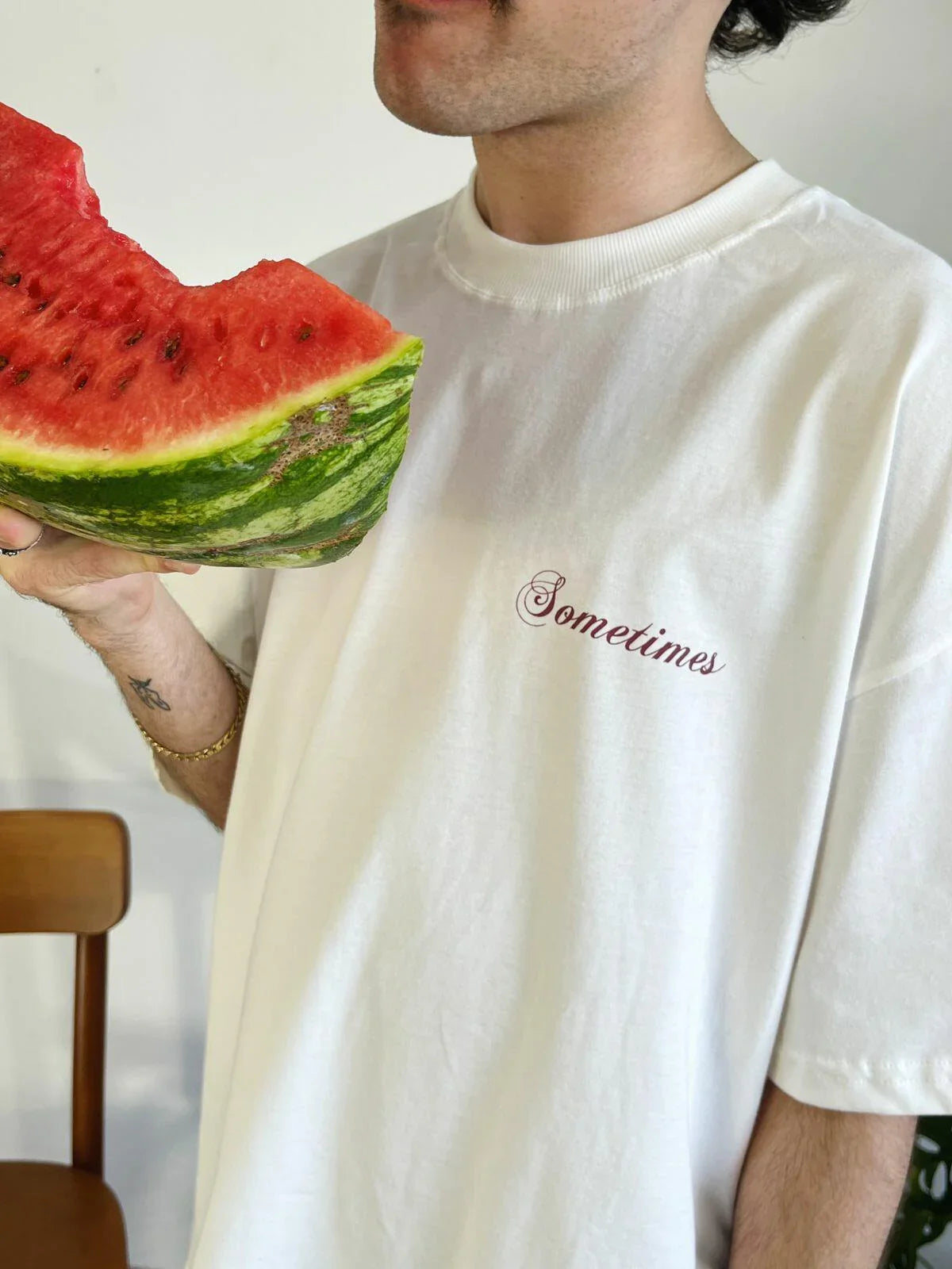 Camiseta BOXY DARK CHERRY
