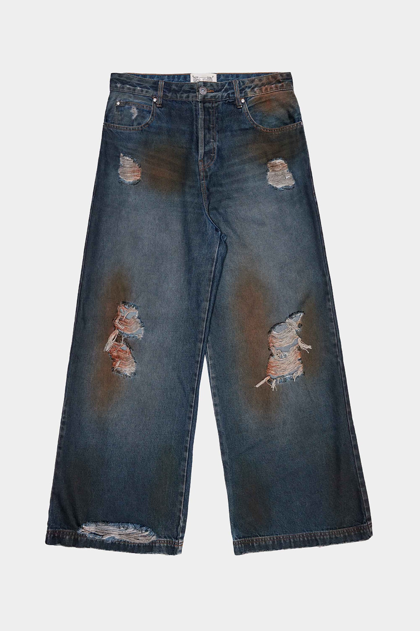 Calça EGHO Wild Distressed Denim